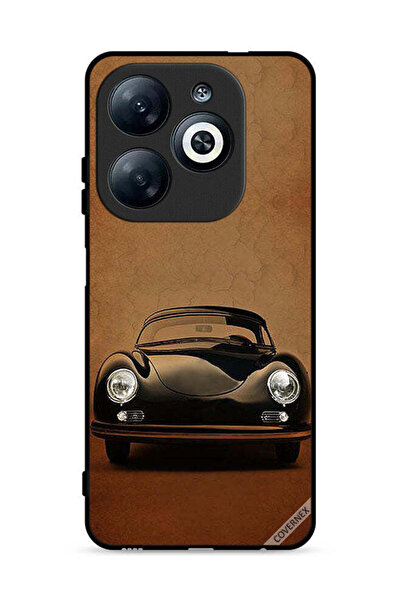 Covernex غطاء حماية لهاتف Infinix Smart 8 4G بتصميم سيارة كلاسيكية