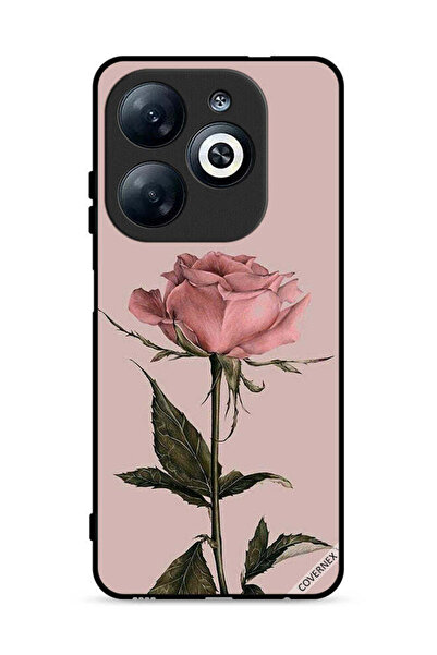 Covernex غطاء حماية لهاتف إنفينيكس سمارت 8 4G - لون وردي خوخي