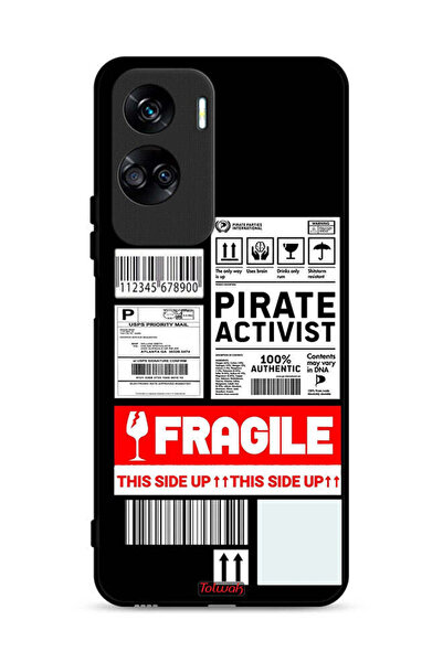 Tolwak غطاء حماية لهاتف Honor 90 Lite 5G، ملصق ناشط خاص قابل للكسر