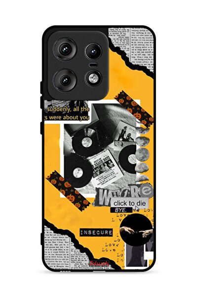 Tolwak غطاء حماية لهاتف موتورولا إيدج 50 برو 5G، جميع الأغاني كانت عنك