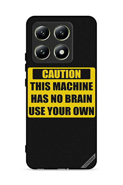 Covernex غطاء حماية لهاتف Xiaomi 14T 5G تحذير: هذا الجهاز لا يحتوي على دماغ ا...