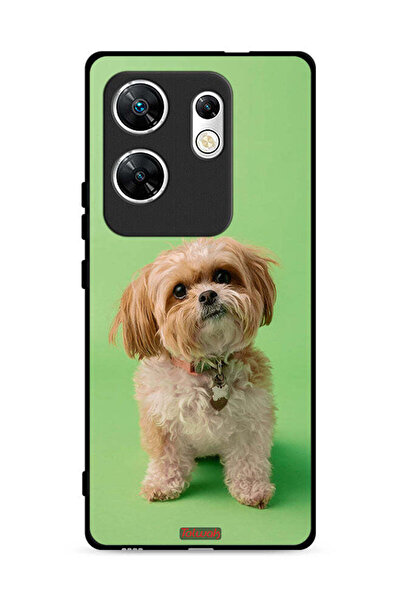 Tolwak غطاء حماية لهاتف Infinix Zero 30 4G بطبعة جرو لطيف