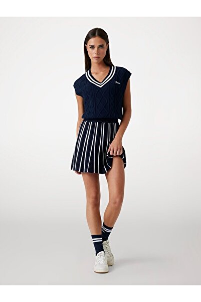 Guess Sleeveless Kadın Aktif Modal Karışımlı Triko Yelek