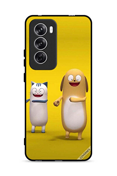 Covernex غطاء حماية Oppo Reno12 5G قصة قطة وكلب