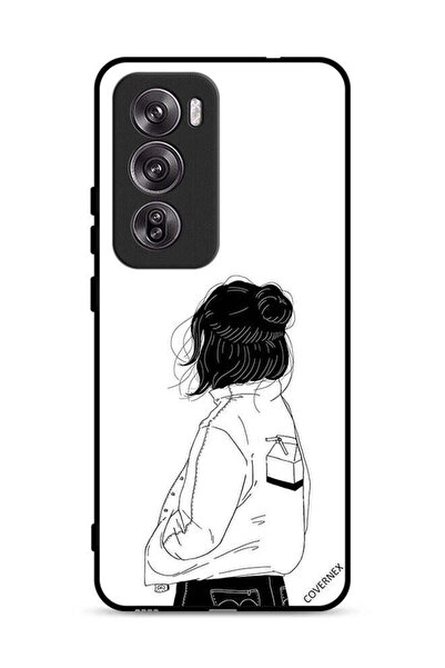 Covernex غطاء حماية Oppo Reno12 Pro 5G فتاة تفكر بعمق كبير