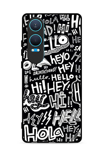 Covernex غطاء حماية لهاتف OnePlus Nord CE4 Lite 5G - علامات Hi Hello