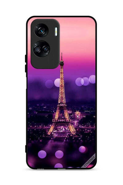 Covernex غطاء حماية لهاتف Honor 90 Lite 5G بتصميم برج إيفل