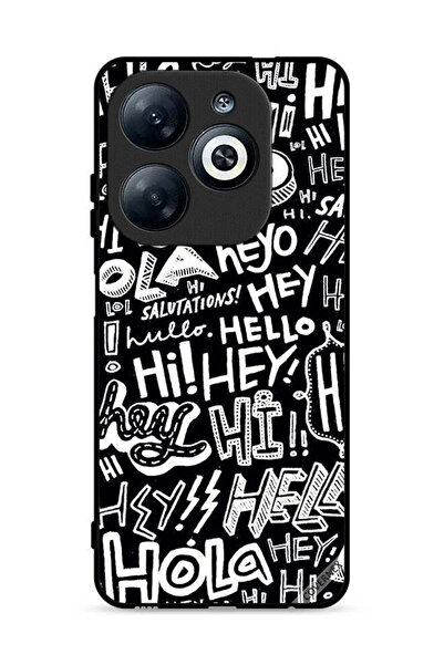 Covernex غطاء حماية لهاتف Infinix Smart 8 4G Hi Hello Tags