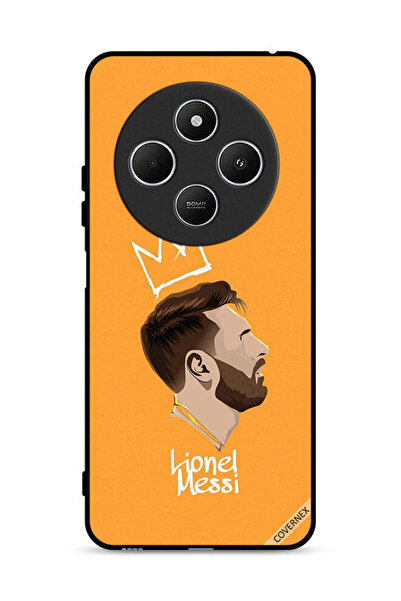 Covernex غطاء حماية لهاتف شاومي ريدمي 14 سي 4G، ليو ميسي الملك
