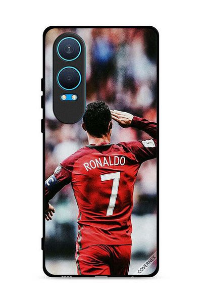 Covernex غطاء حماية لهاتف OnePlus Nord CE4 Lite 5G بتصميم تحية رونالدو للجمهور