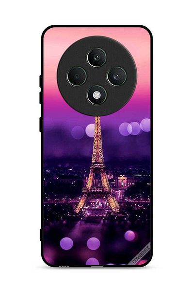Covernex جراب حماية لهاتف Oppo Reno12 F 4G بتصميم برج إيفل