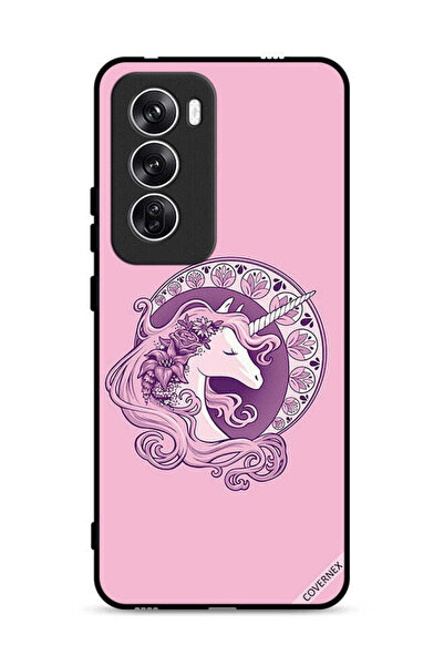 Covernex غطاء حماية لهاتف Oppo Reno12 5G برسومات يونيكورن