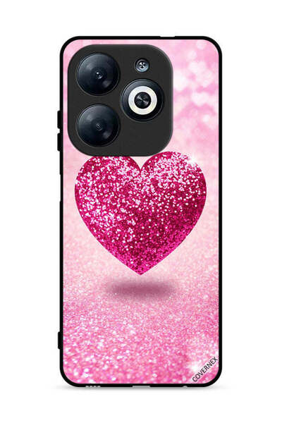 Covernex Infinix Smart 8 4G Protective Case Cover Glitter Heart