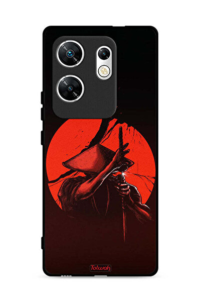 Tolwak غطاء حماية لهاتف Infinix Zero 30 4G بتصميم Sword Warrior