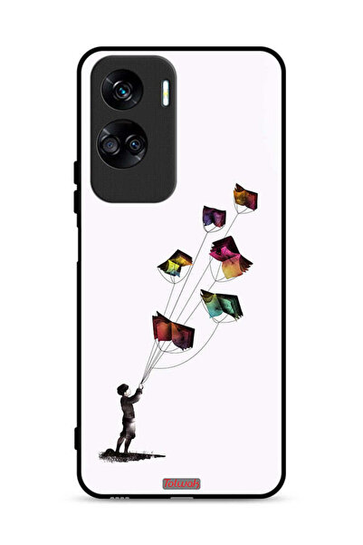 Tolwak غطاء حماية لهاتف Honor 90 Lite 5G بتصميم طائرات ورقية
