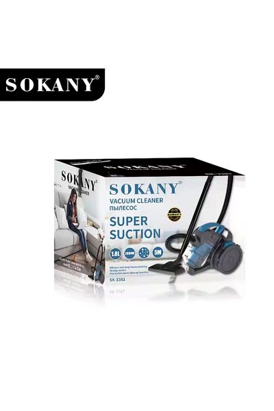 SOKANY 2000W High Suction Vacuum Cleaner - Model SK-3381