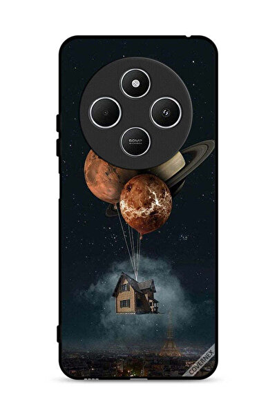 Covernex غطاء حماية لهاتف Xiaomi Redmi 14C 4G بتصميم Balloon Planets Takes Home