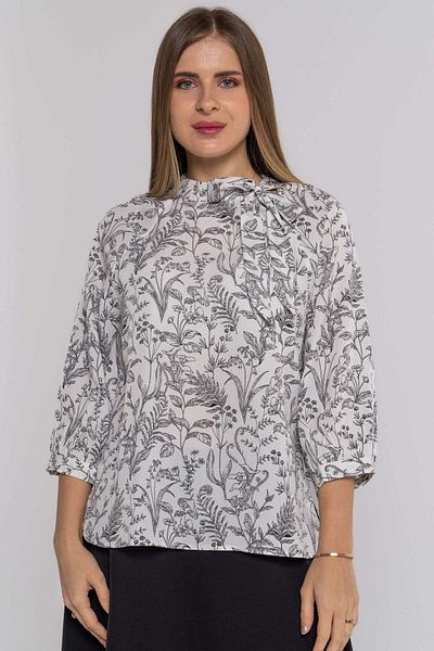 Nichii Floral 3/4 Sleeve Blouse