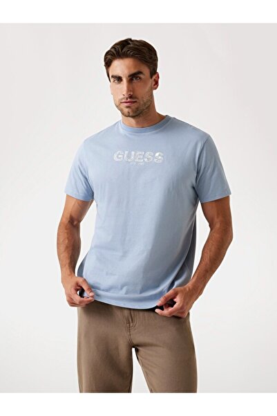 Guess Embroid Men's Regular Fit T-Shirt