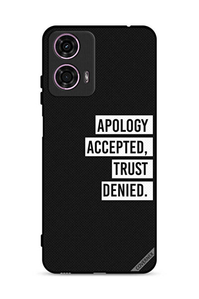 Covernex غطاء حماية لهاتف Motorola Moto G24 4G اعتذار مقبول ثقة مرفوضة