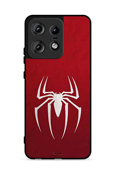 Tolwak غطاء حماية لهاتف موتورولا إيدج 50 برو 5G، أيقونة العنكبوت