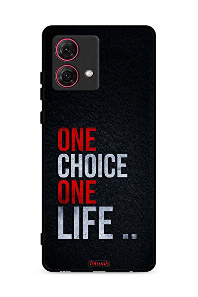 Tolwak غطاء حماية لهاتف موتورولا موتو جي 84 5 جي - اختيار واحد - حياة واحدة