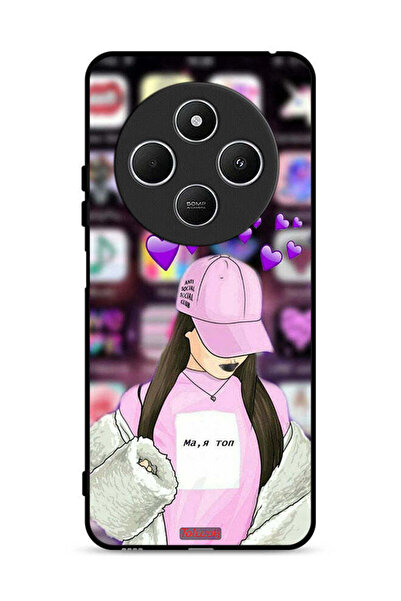 Tolwak غطاء حماية لهاتف شاومي ريدمي 14R 5G، نادي أنتي سوشيال