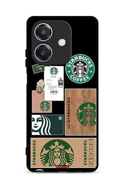 Tolwak غطاء حماية لهاتف Oppo A3 5G بملصق ستاربكس