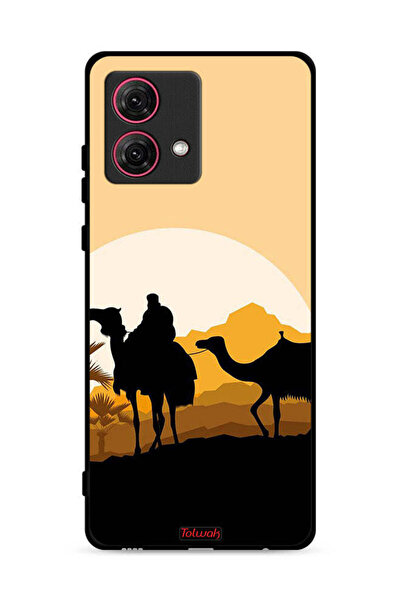 Tolwak غطاء حماية موتورولا موتو جي 84 5 جي - فن الجمال في الصحراء