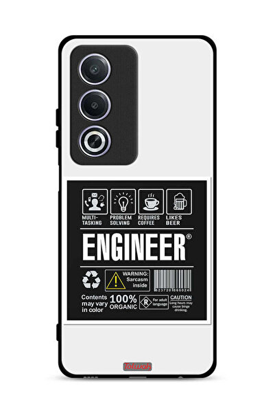 Tolwak غطاء حماية لهاتف Oppo A3 Pro 5G - ملصق مهندس