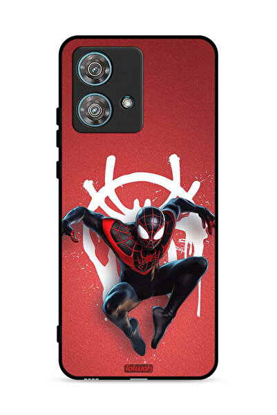 Tolwak غطاء حماية لهاتف موتورولا إيدج 40 نيو 5G بتصميم سبايدرمان