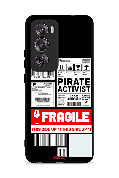 Tolwak غطاء حماية لهاتف Oppo Reno12 Pro 5G، ملصق هشّ، ناشط خاص