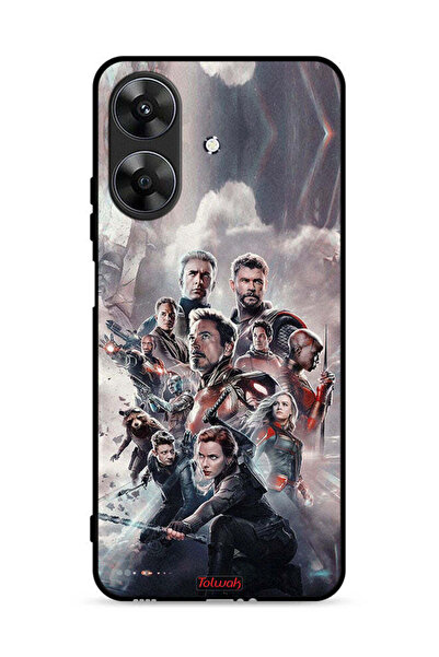 Tolwak غطاء حماية لجهاز Realme Note 60 4G بتصميم Avengers