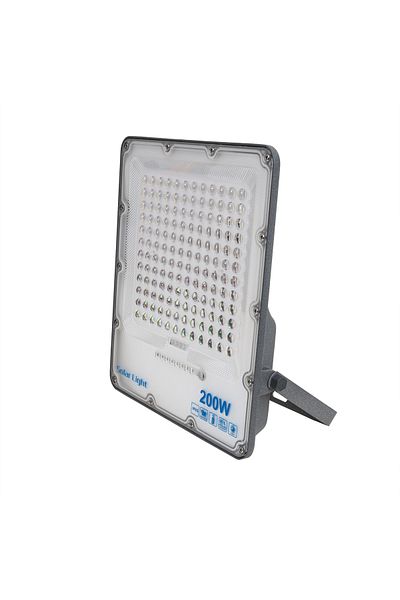 Z-Tools Proiector LED cu energie solară, 200W, panou separat, cu telecomandă IP66 / ZTS8564