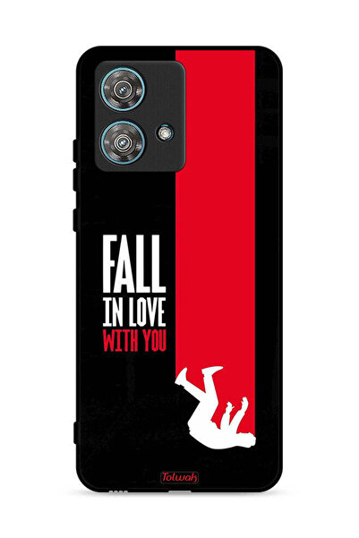 Tolwak غطاء حماية لهاتف موتورولا إيدج 40 نيو 5G "وقع في حبك"