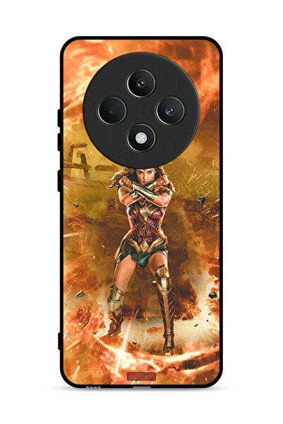 Tolwak غطاء حماية لهاتف Oppo Reno12 F 5G بتصميم Wonder Women