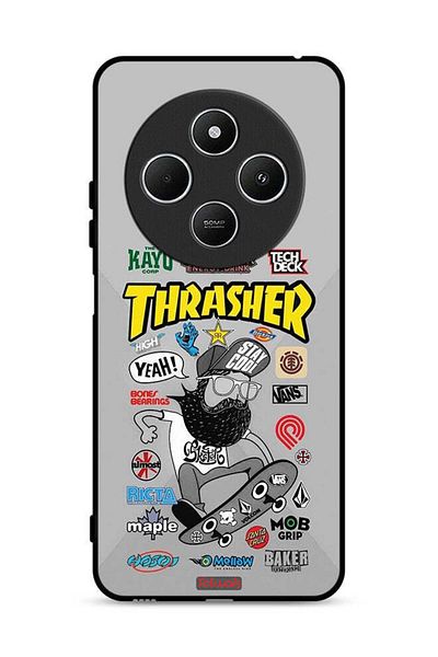 Tolwak Xiaomi Redmi 14C 4G Protective Case Cover Thrasher Sticker