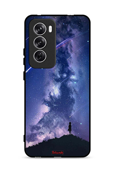 Tolwak غطاء حماية لهاتف Oppo Reno12 5G - نجوم متحركة