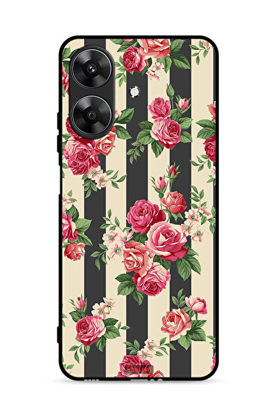 Tolwak Realme Note 60 4G Protective Case Cover Roses Pattern