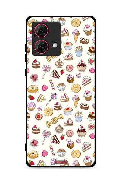 Tolwak غطاء حماية لهاتف موتورولا موتو جي 84 5 جي بنمط العناصر المفضلة