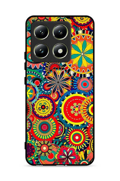 Tolwak غطاء حماية لهاتف شاومي 14T 5G بنمط ماندالا ملون