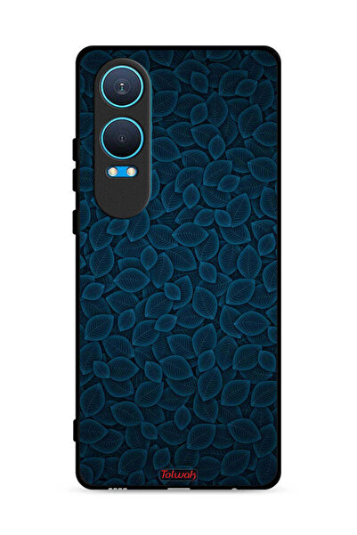 Tolwak OnePlus Nord CE4 Lite 5G Protective Case Cover Digital Art Leaves Pattern