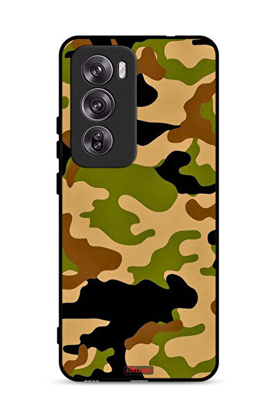 Tolwak غطاء حماية لهاتف Oppo Reno12 Pro 5G بنمط رقمي تجريدي مموه