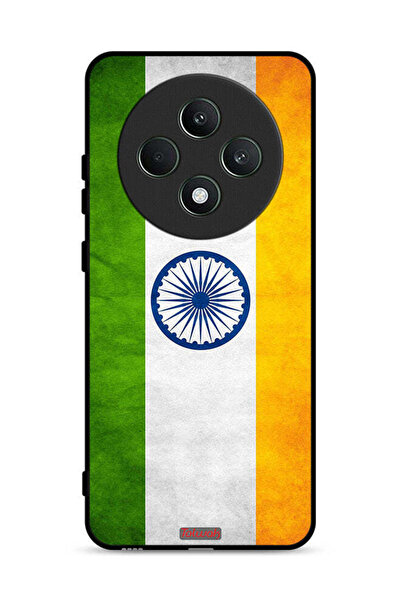 Tolwak غطاء حماية لهاتف Oppo Reno12 F 5G بعلم هندي مضيء