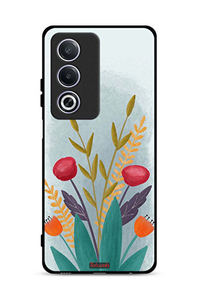 Tolwak غطاء حماية لهاتف Oppo A3 Pro 5G برسومات نباتية