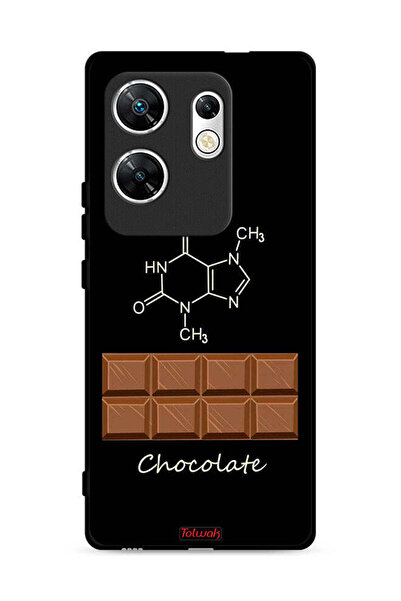 Tolwak غطاء حماية لهاتف Infinix Zero 30 4G بلون الشوكولاتة