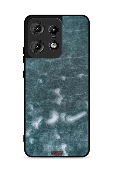 Tolwak غطاء حماية لهاتف موتورولا إيدج 50 برو 5G بنمط ستونيش