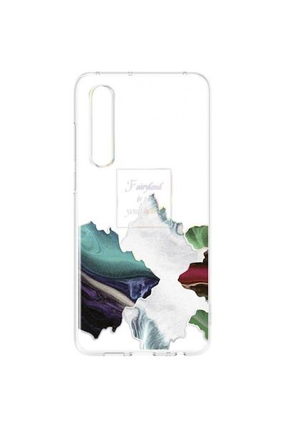OEM Carcasă de protecție compatibilă cu Huawei P30, Glacial Fairyland, silicon, multicoloră