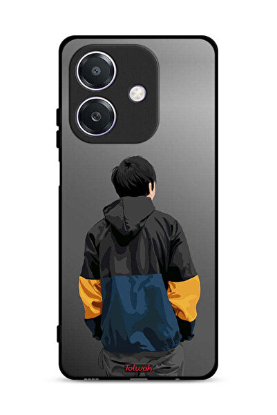 Tolwak غطاء حماية لهاتف Oppo A3x 5G بتصميم صورة صبي