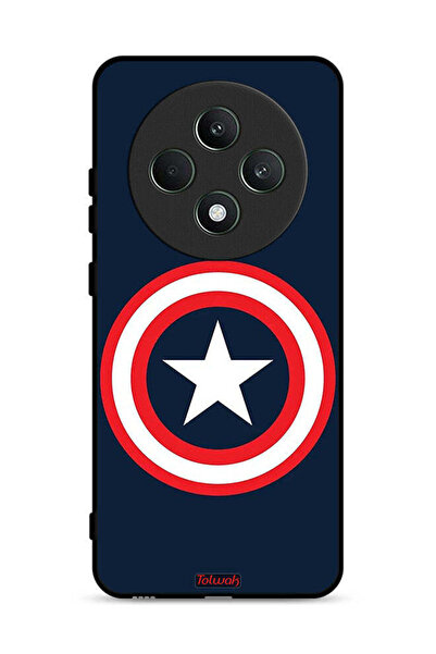 Tolwak Oppo Reno12 F 5G Protective Case Cover Captain America